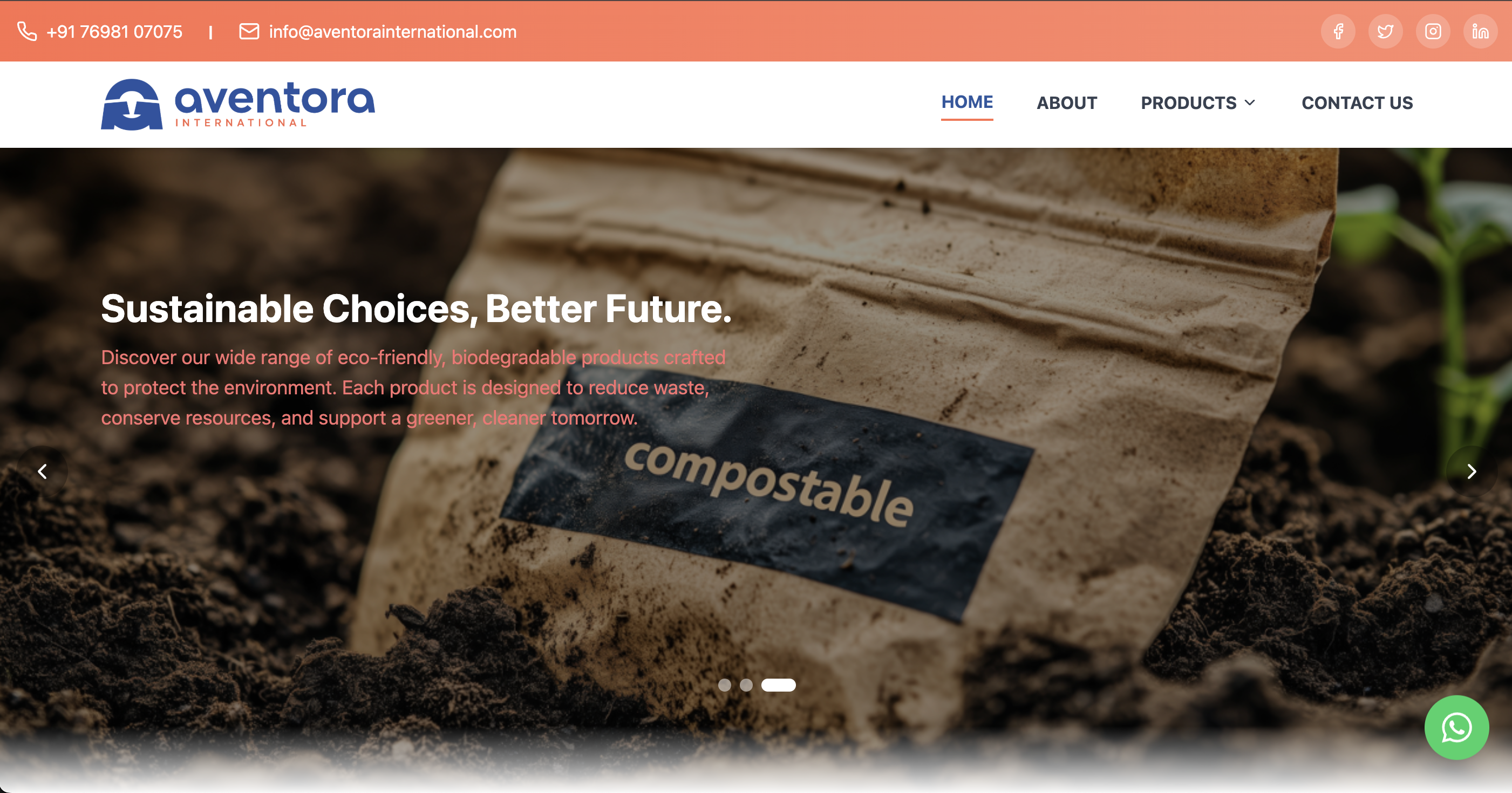 Aventora International – Enterprise Full-Stack Platform